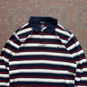 Ralph Lauren Full Sleeve Polo T-Shirt - X-Large
